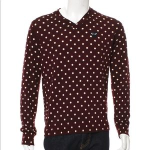 Commes des Garçons Play Cardigan NEW